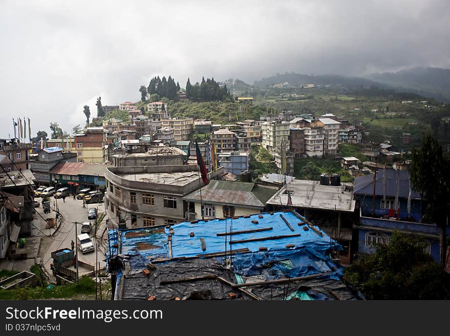 Sikkim cityscape