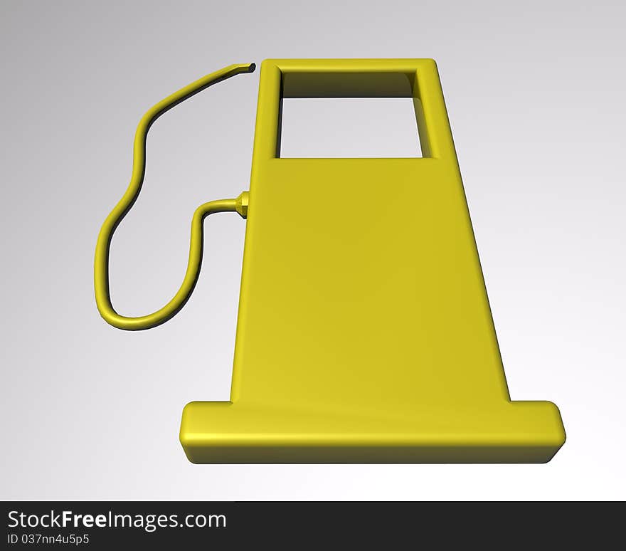 Insulated Yellow Icon Refueling