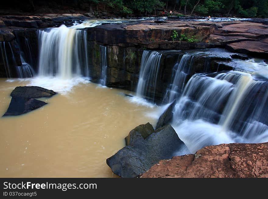 Waterfall.