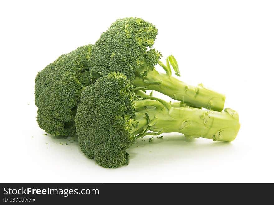 Broccoli isolated on white background