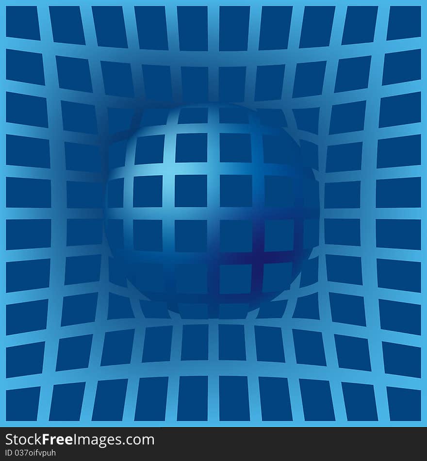 Abstract square background