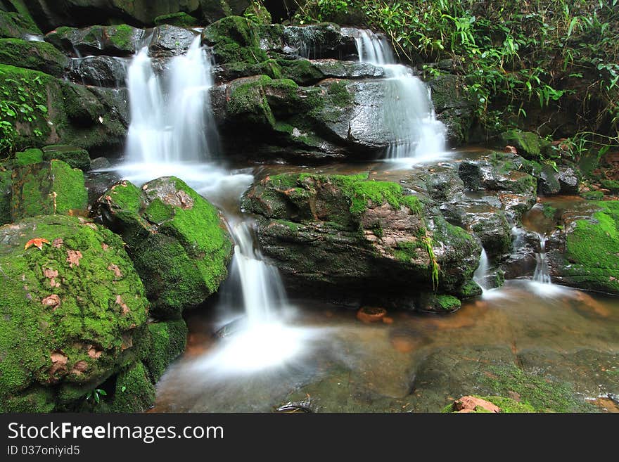 Waterfall.