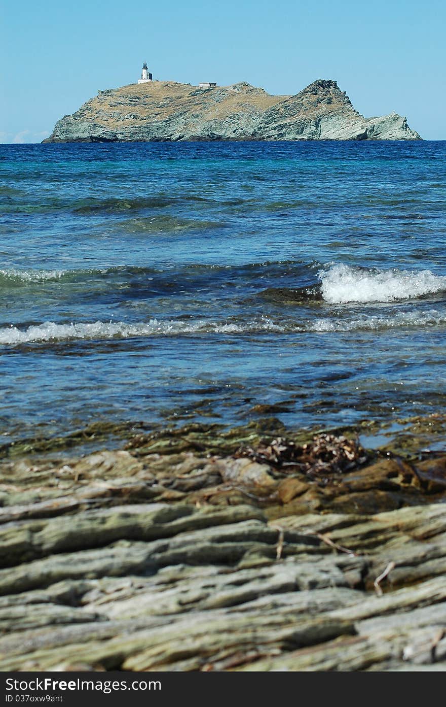 Island Near Corsica, Sea View