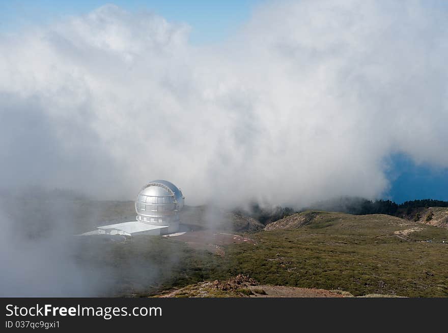 Roque de los Muchachos Observatory, La Palma, Canary islands, Spain