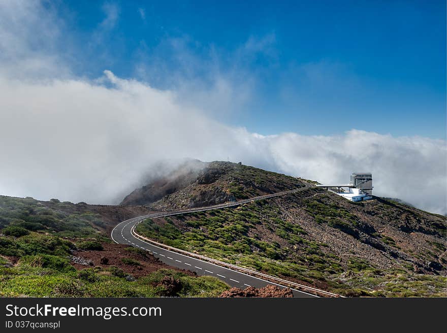 Roque de los Muchachos Observatory, La Palma, Canary islands, Spain