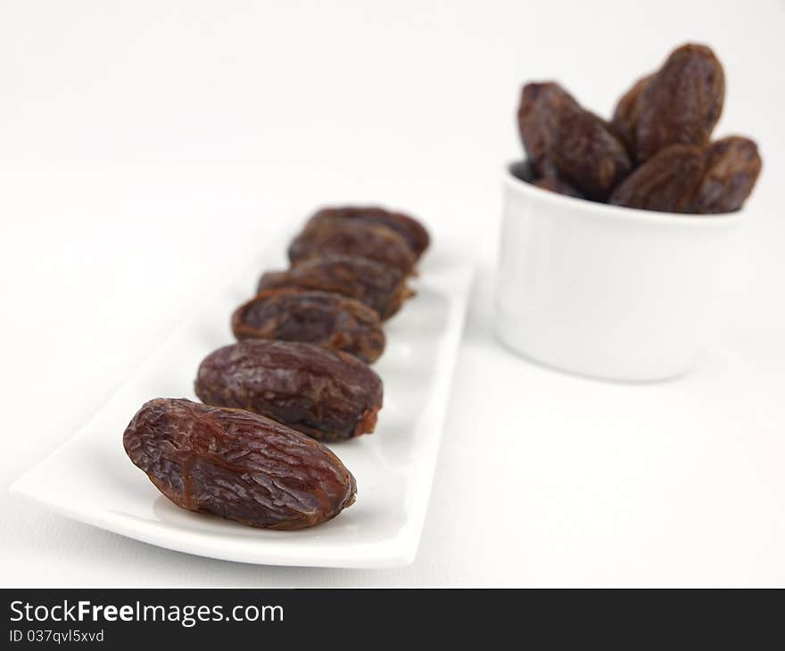 Dried black dates