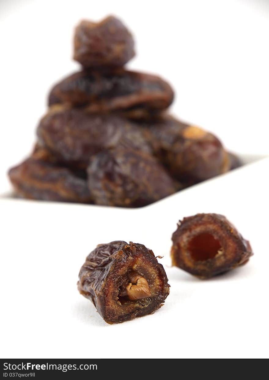 Dried black dates