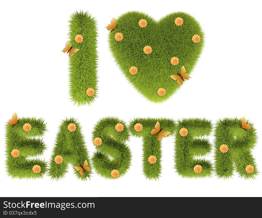 Green Easter Grass