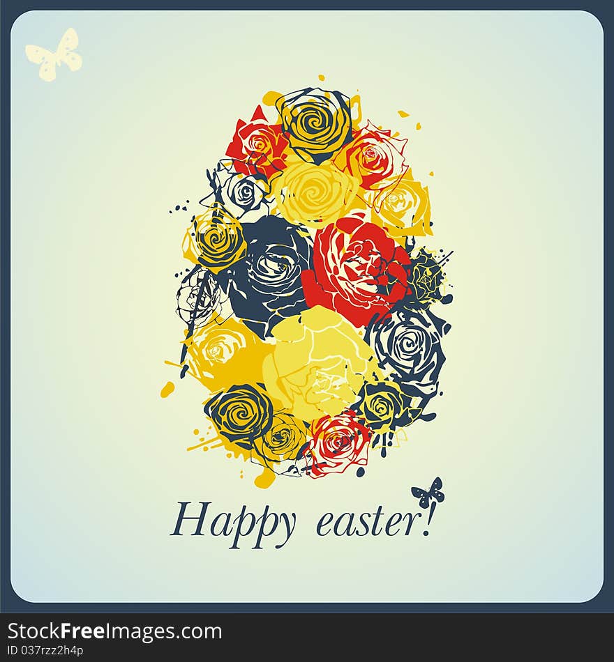 Postcard on Easter