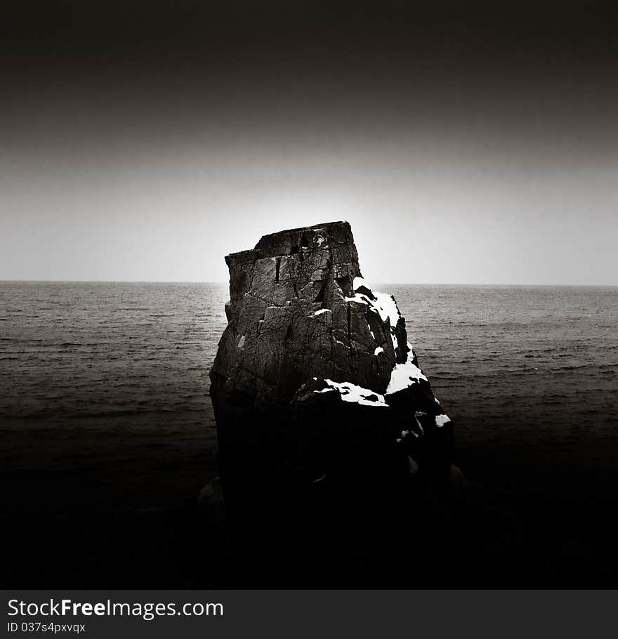 Lonely rock