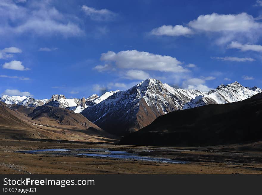 Plateau vast wilderness of charming scenery. Plateau vast wilderness of charming scenery