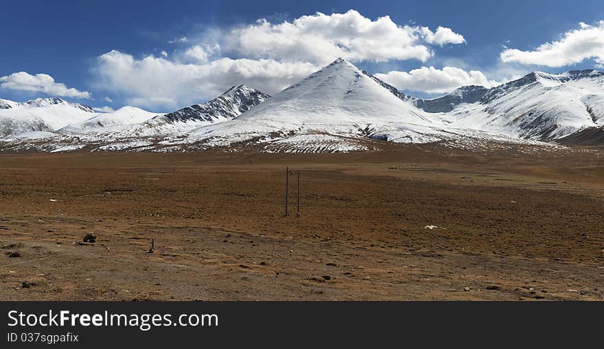 Plateau vast wilderness of charming scenery. Plateau vast wilderness of charming scenery