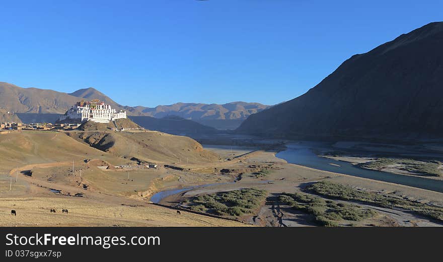 Built in the highlands to the valley mysterious monasteries