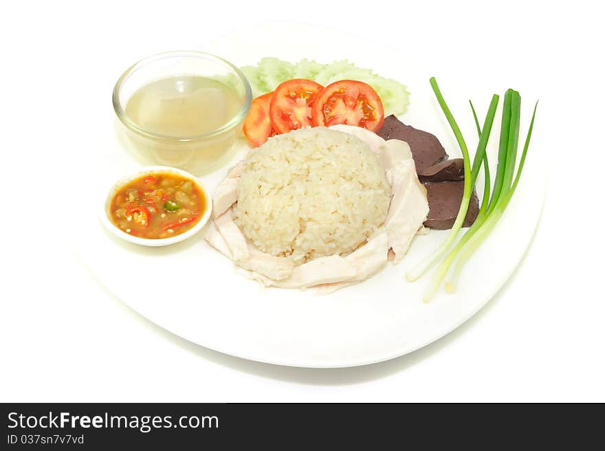 Hainanese Chicken Rice