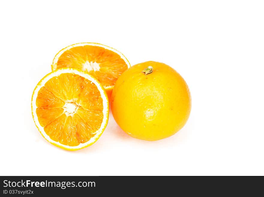 Isolated lemons on white background. Isolated lemons on white background