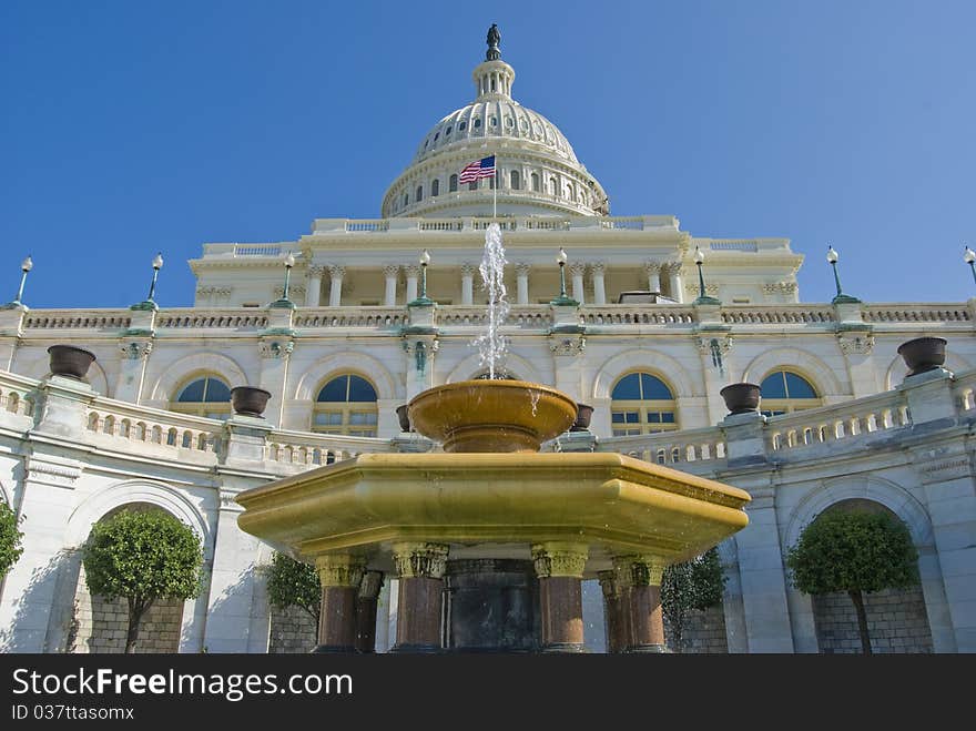 The Dome of the Capitol Building. The Dome of the Capitol Building