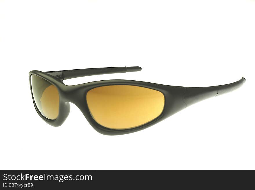 Sunglasses black good lens aggressive