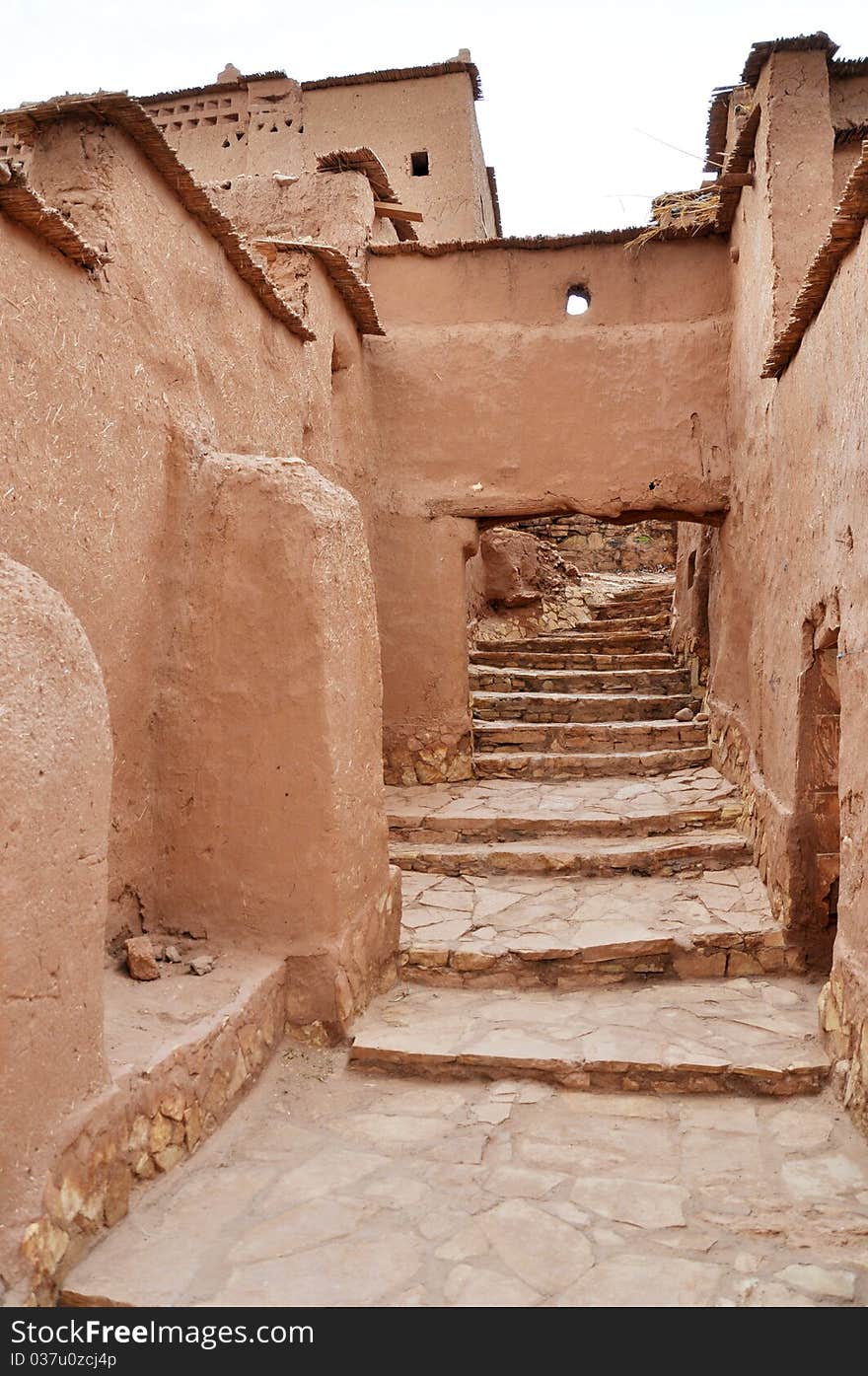 Old Kasbah in city of ouarzazate