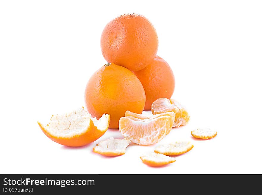 Pile of oranges