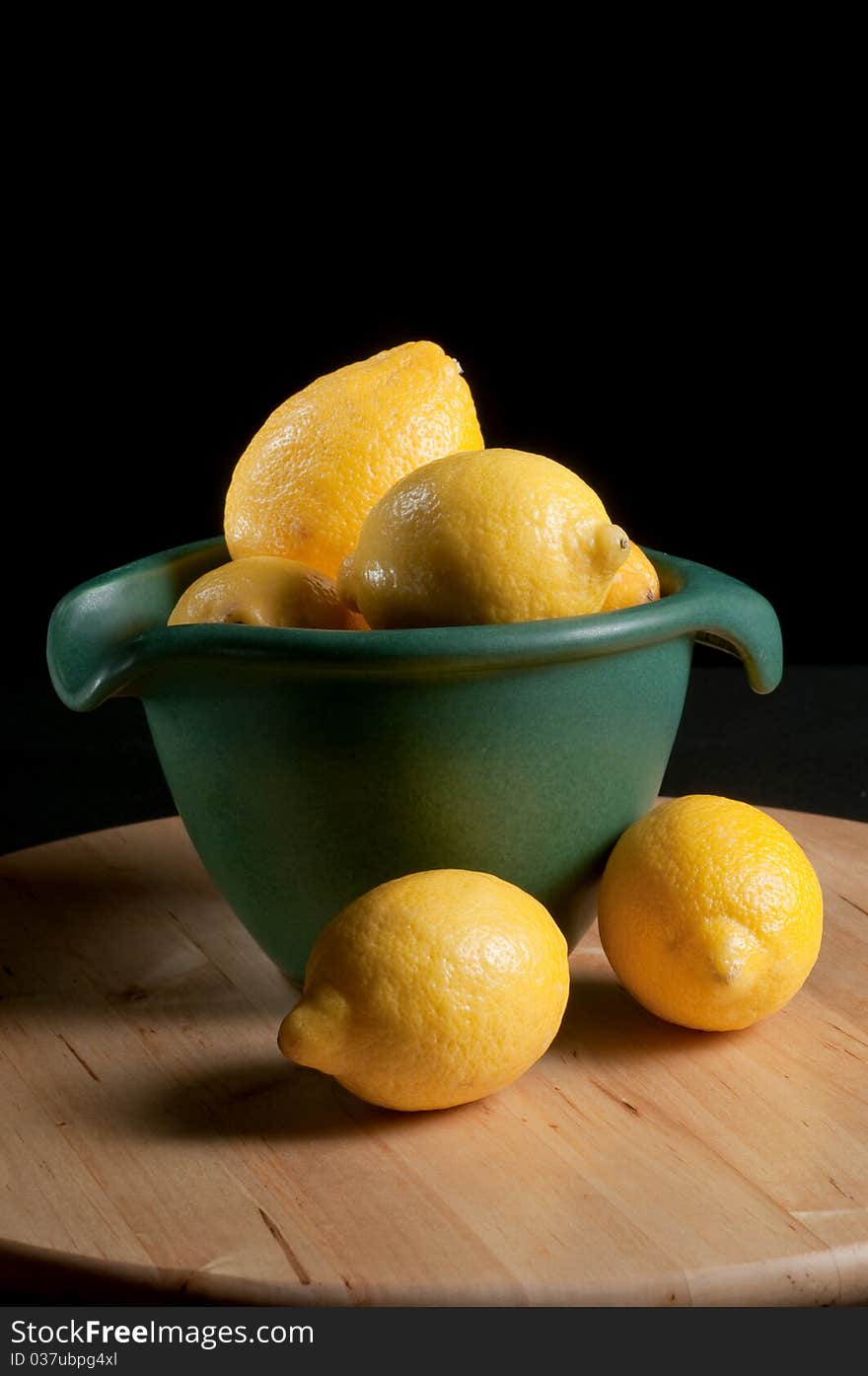 Lemons and Bowl