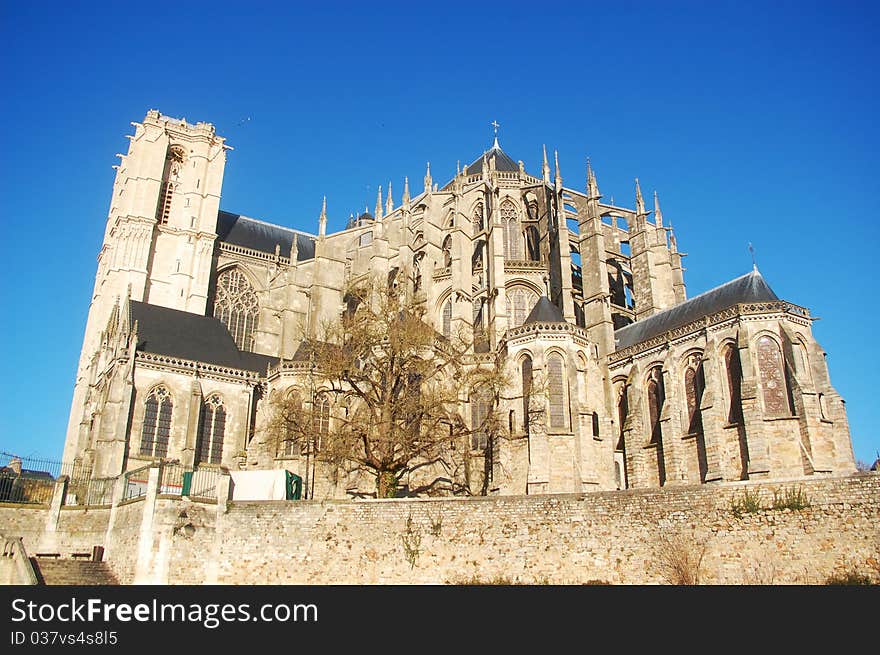 Cathedral Saint Julien du Mans, France