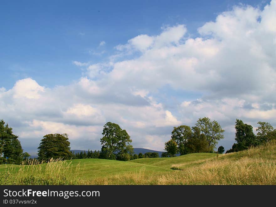 Empty Golf Course