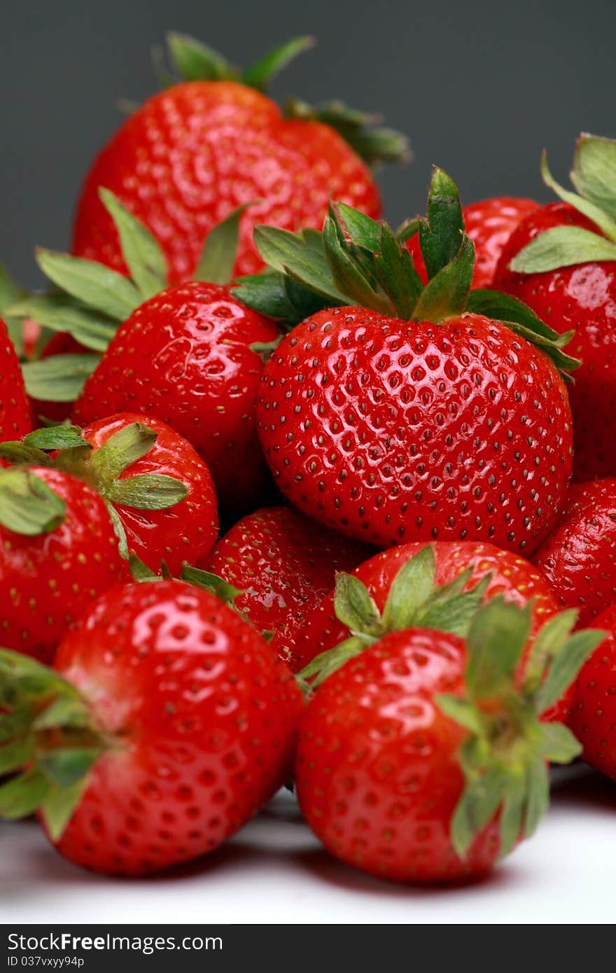 Red and fresh strawberry for healthy life