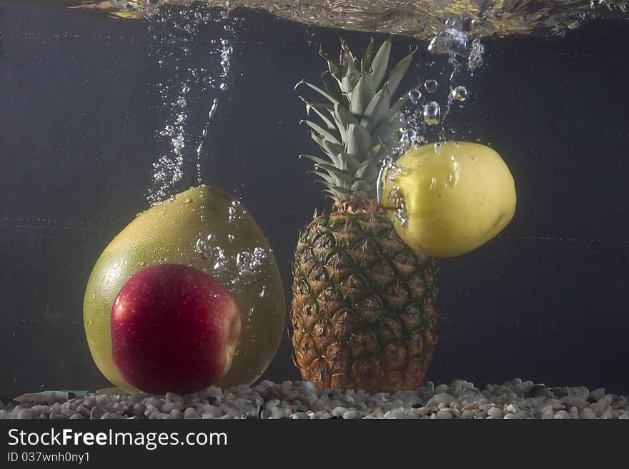 Underwater fruit