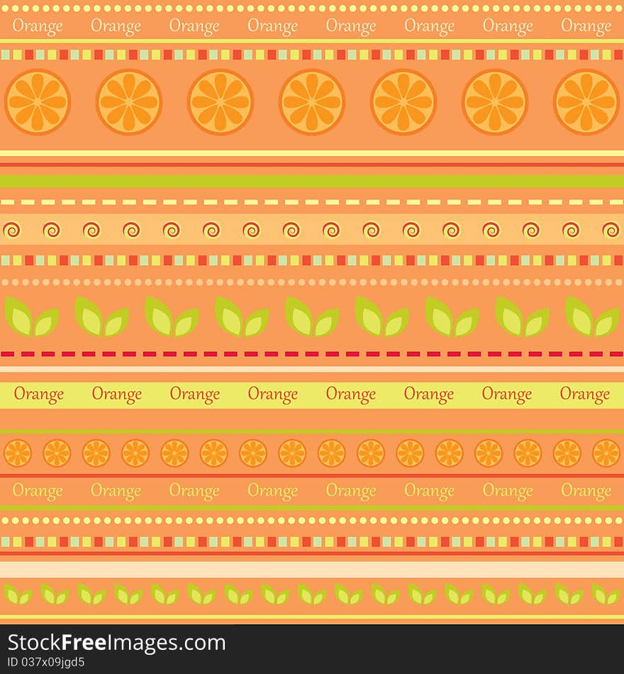 Seamless orange fruit wallpaper. Orange. Seamless orange fruit wallpaper. Orange