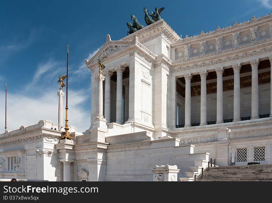 Monument of the Vittorio Emanuele II in Rome