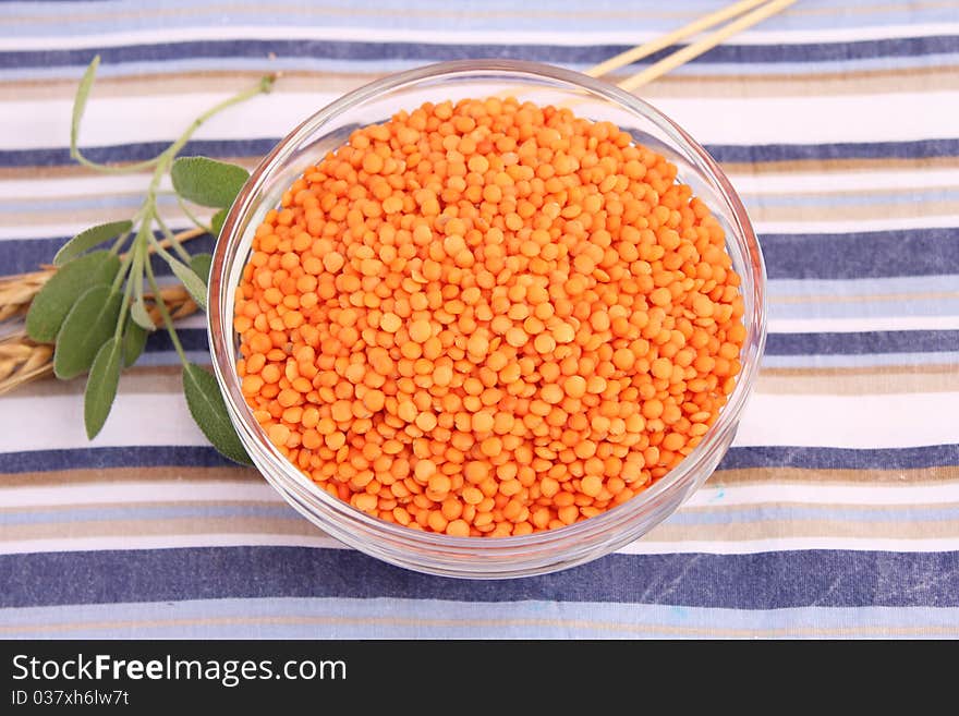 Red lentils