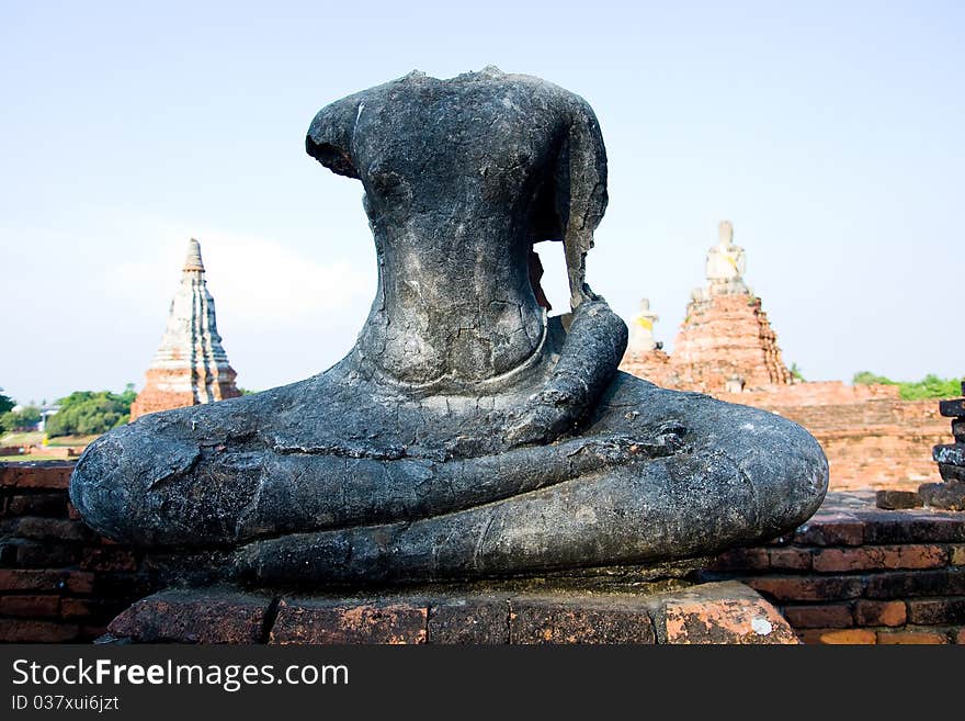 The ruins and ancient in Thailand. The ruins and ancient in Thailand