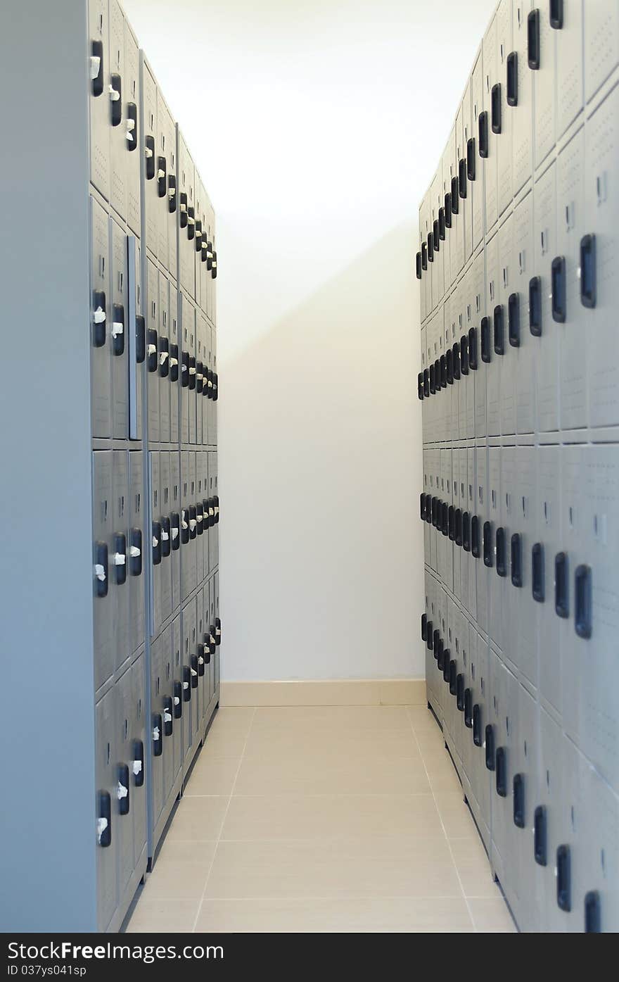 Lockers.