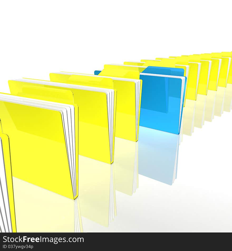 Yellow Folders