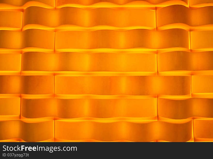 Vivid orange velvet wallpaper abstract design