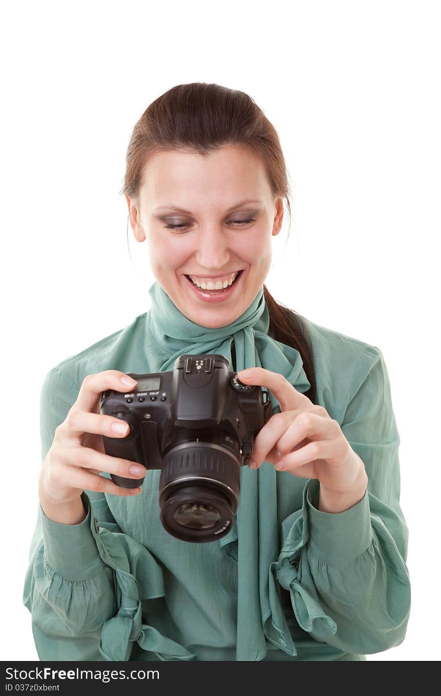 Woman photographer