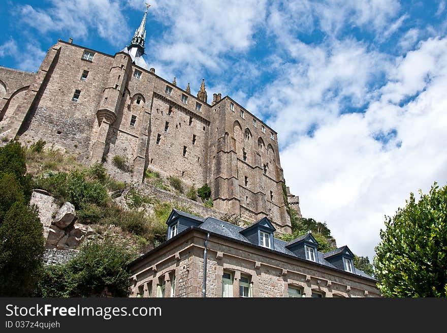 The Abbey at Mont St Michel - Normandy - France