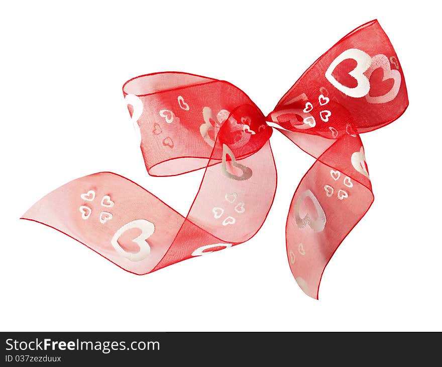 Red Ribbon Bow