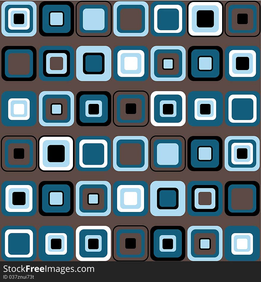 Vector Pattern of Squares