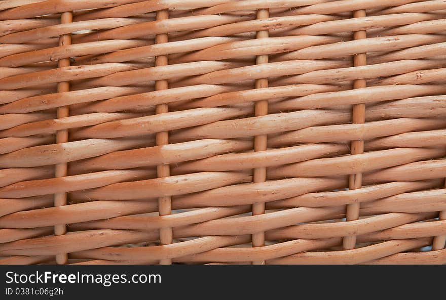 Wicker Basket Background