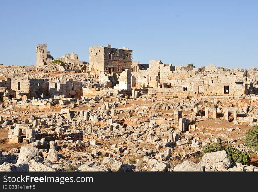 Dead City Of Serjilla, Syria