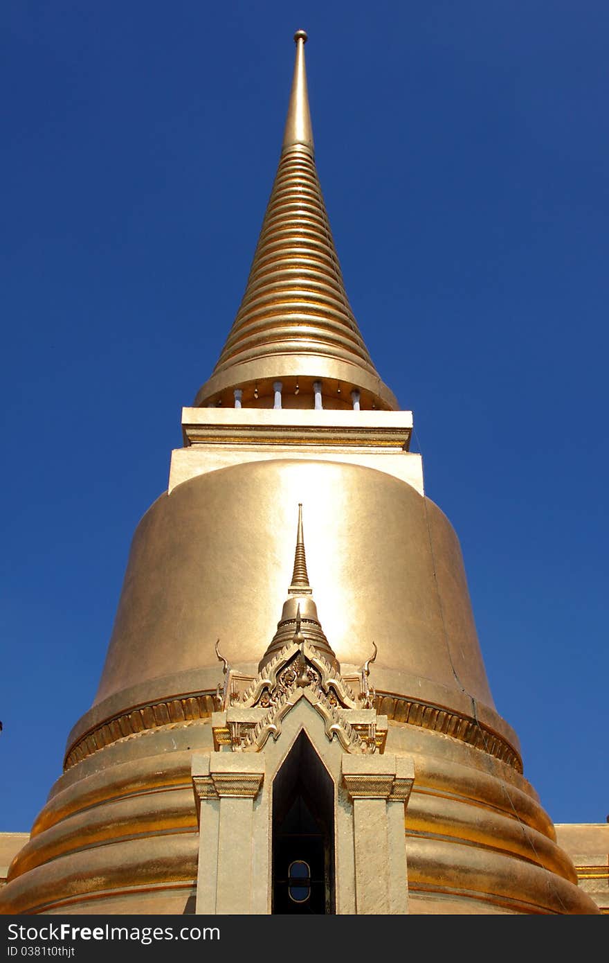 Golden stupa