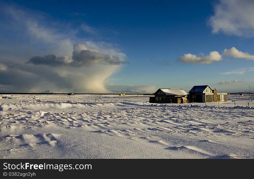 Beauty suny day on Iceland. Beauty suny day on Iceland