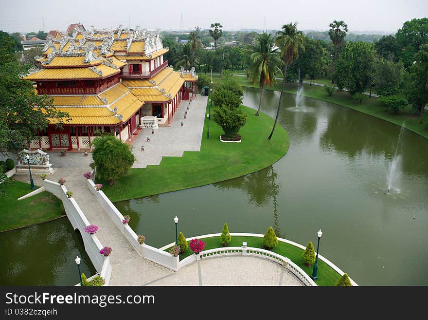 Chinese Royal Palace, Bang Pa In, Ayutthaya, Thailand