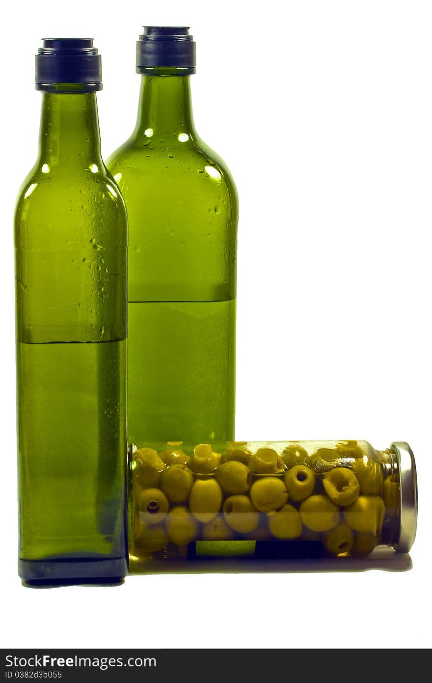 Olives And Bottles