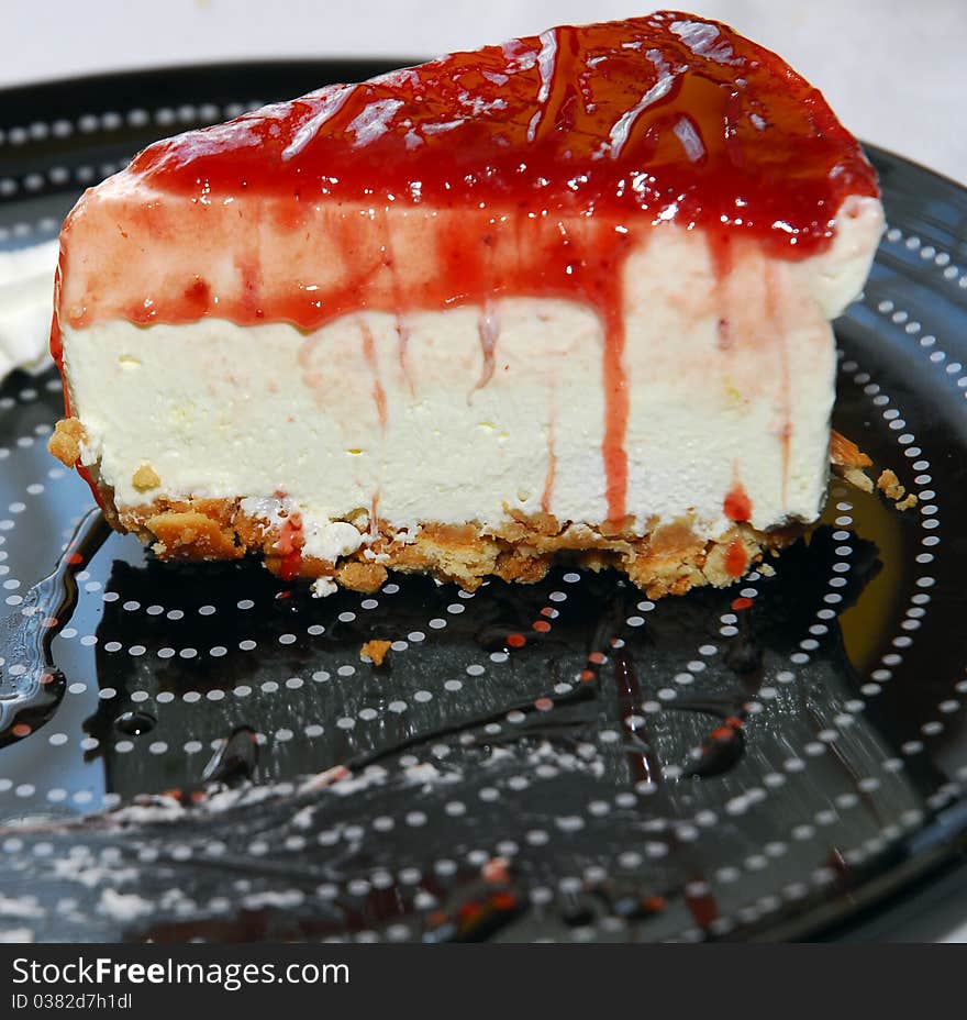 Strawberry cheese cake