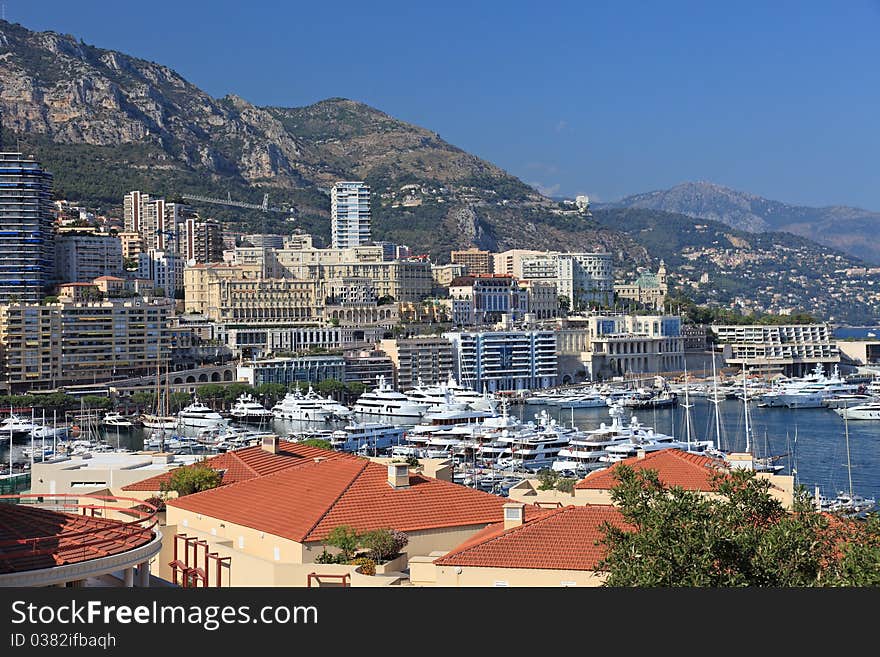 Cityscape Of Monaco.