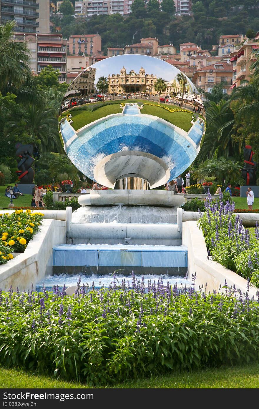 Reflection Of Monte Carlo Casino