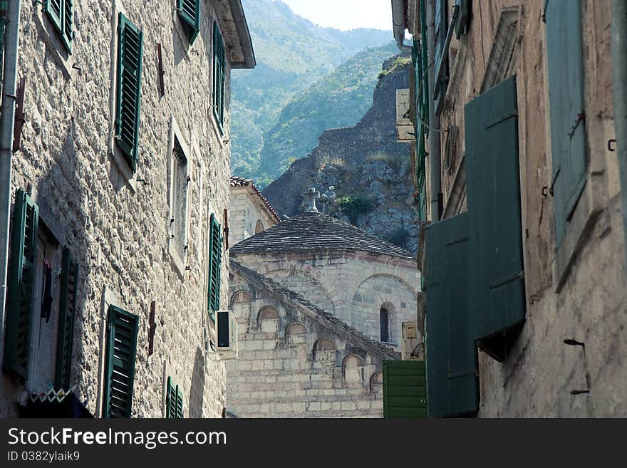 Street In Kotor