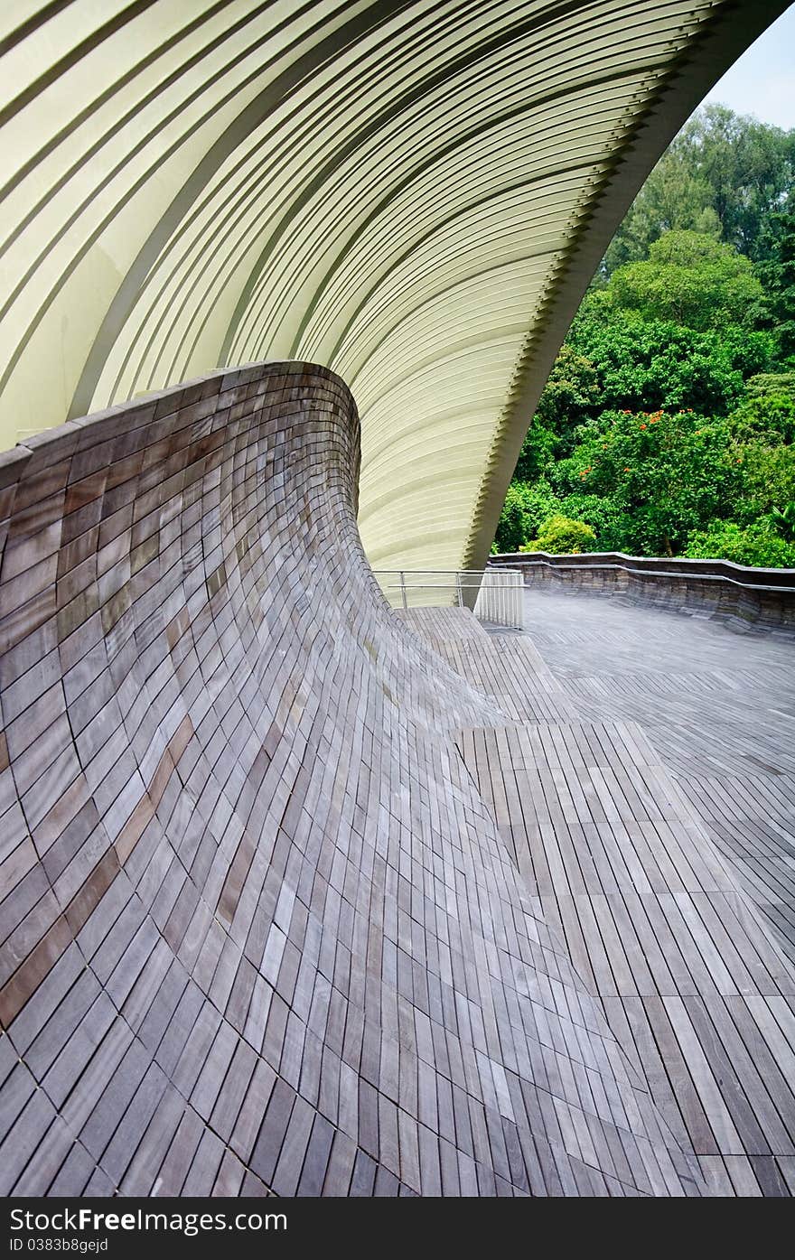 Structure at Henderson Waves in Singapore. Structure at Henderson Waves in Singapore